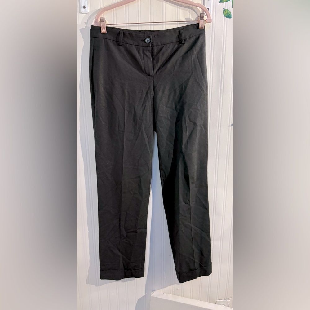 Theory Black Dress Pants Slim Fit. Sz 4